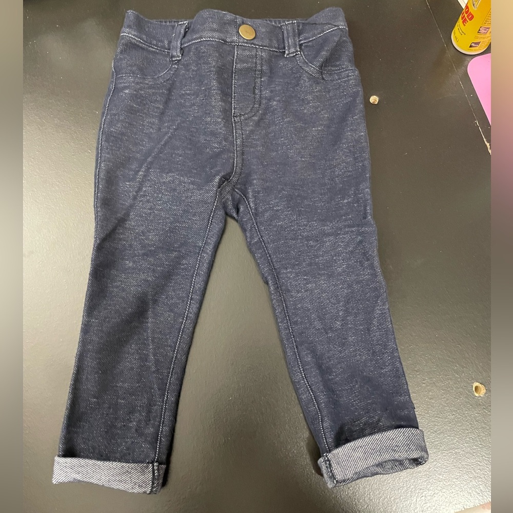 EUC/Old Navy Baby Girls Stretchy Jeans/Size 12-18 Months